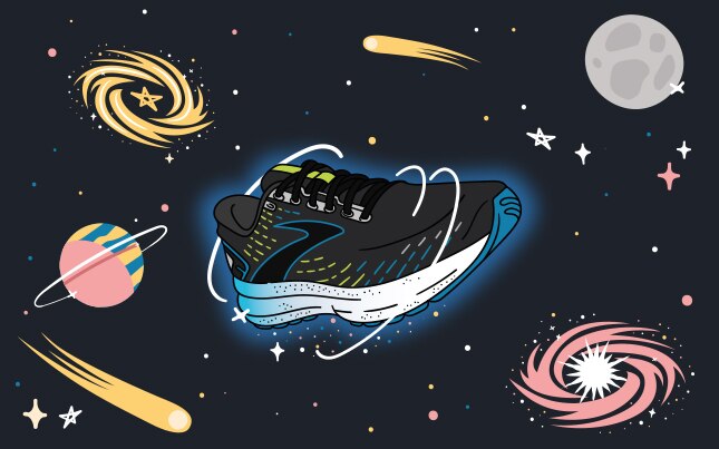 The Glycerin story: More cushion. More softness. Less gravity. GB 
