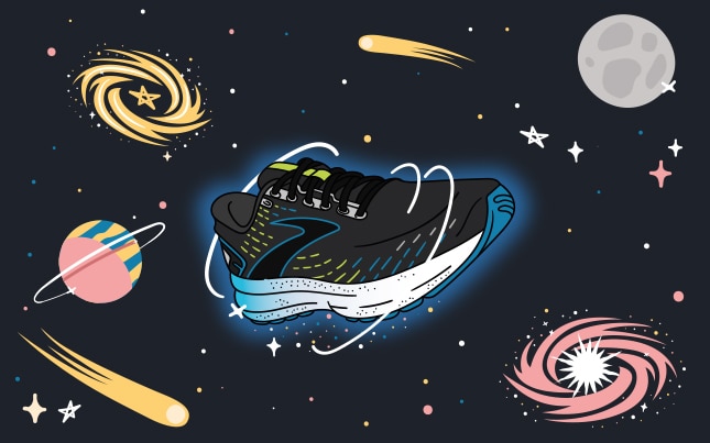 The Glycerin story: More cushion. More softness. Less gravity. GB