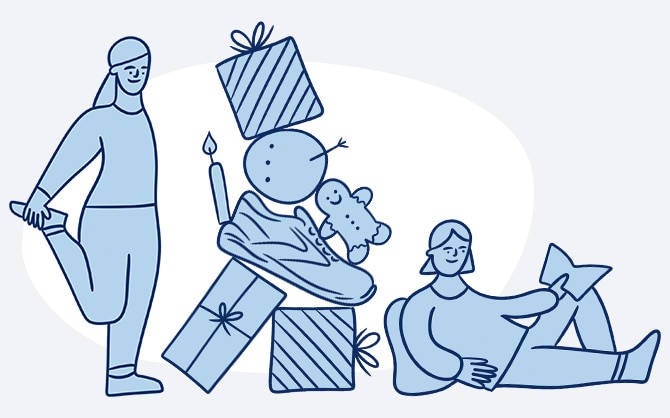 Courez et reposez-vous ensemble