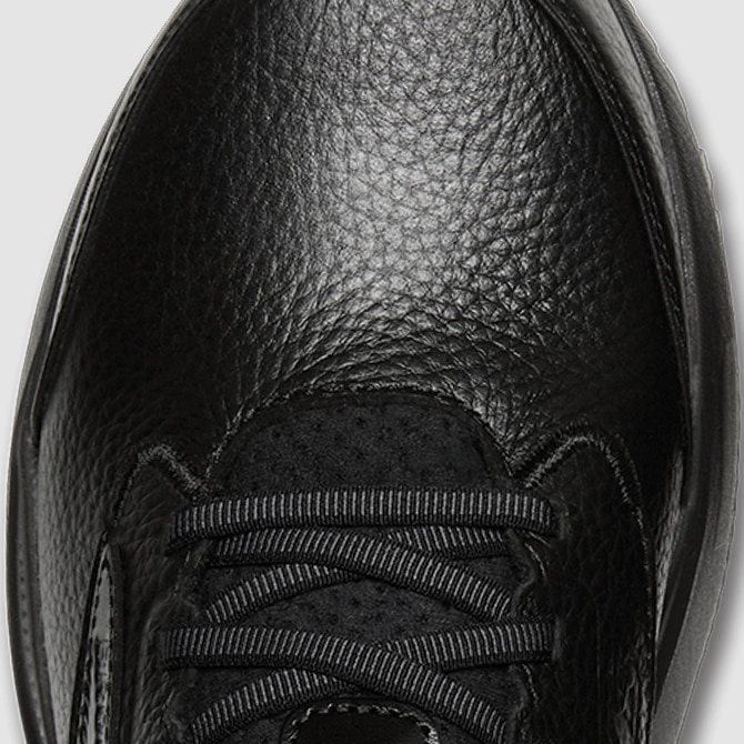 Easy-to-clean full-grain leather