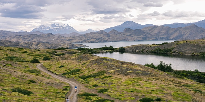 Trails in Patagonië