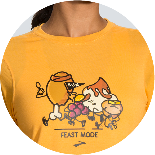 happy theme running top