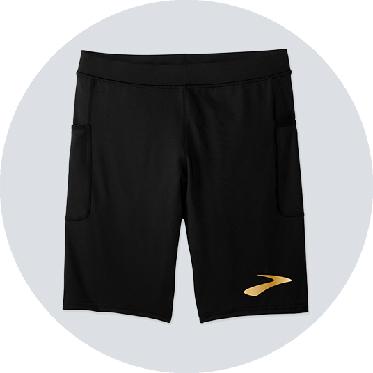 Source Men's 9 inch Running Half Tights | Brooks Running
