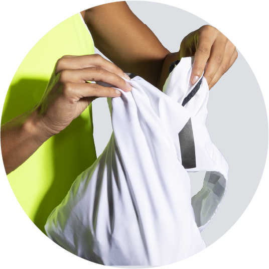 Porte-la en tant que veste ou gilet