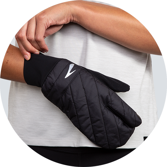 Unisex Shield Lobster Glove 2.0 Winter Gloves Brooks Running