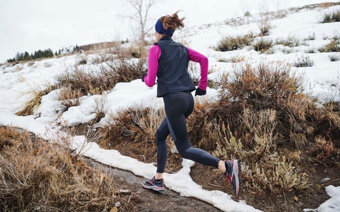 running during winter