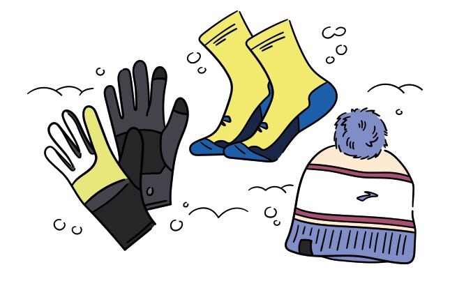 Strategies for conquering the cold: Layer smartly: 