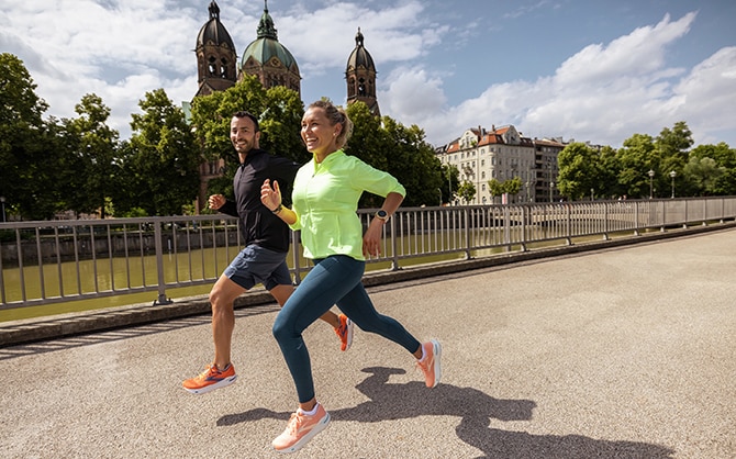 Courir avec les Ghost Max