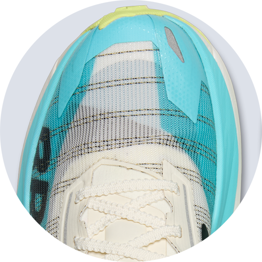 MATRYX® engineered woven upper