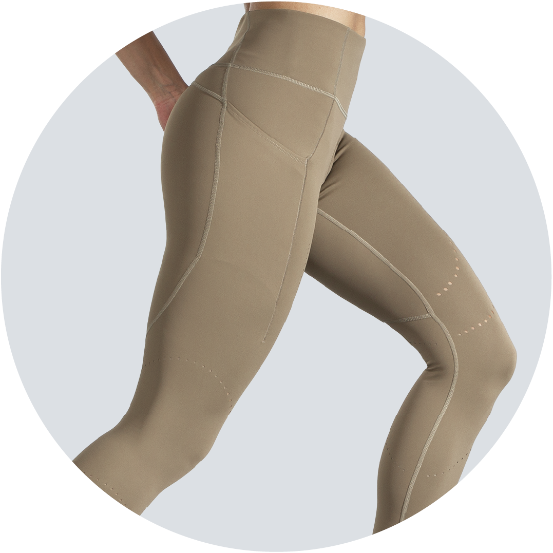 Smooth, supportive fabric