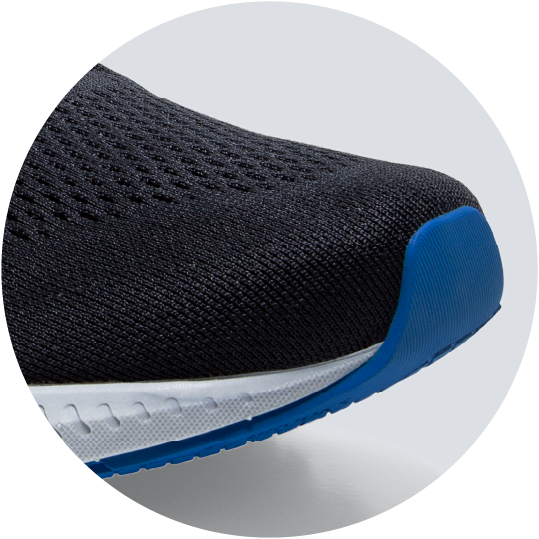 Air injected rubber