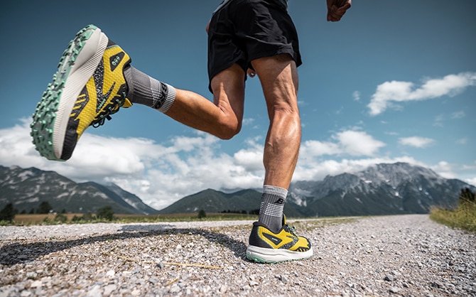 Trail running con las Caldera 7 de Brooks