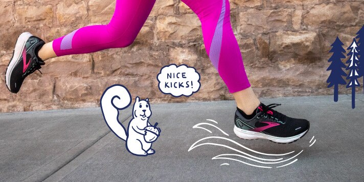Women taking a stride in the Ghost 14