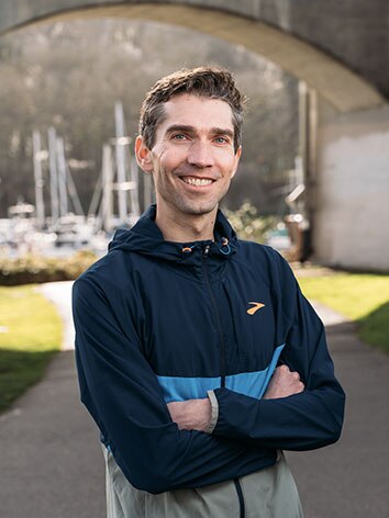 Mike Orton wearing the Canopy Jacket