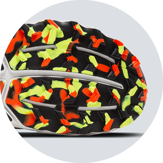 Cushioned comfort & secure grip