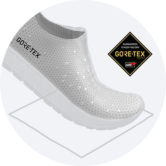 Waterproof GORE-TEX® upper