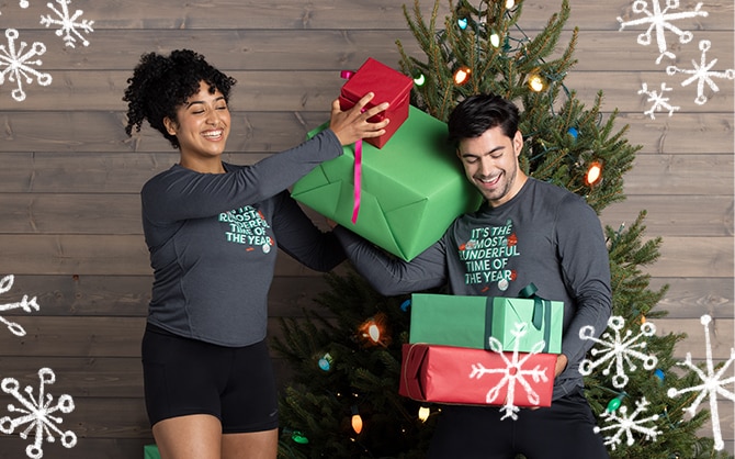 Close up Trot happy shoe on a thanksgiving platter