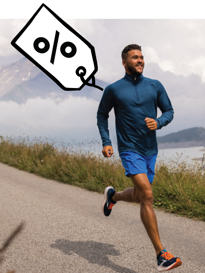 running shoes nearby