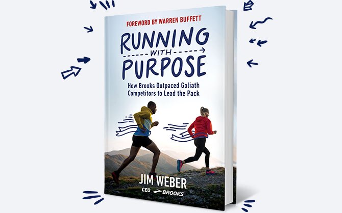 Livre Running with Purpose (Courir avec un objectif)