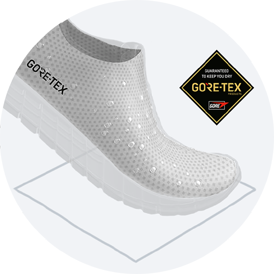 waterproof upper