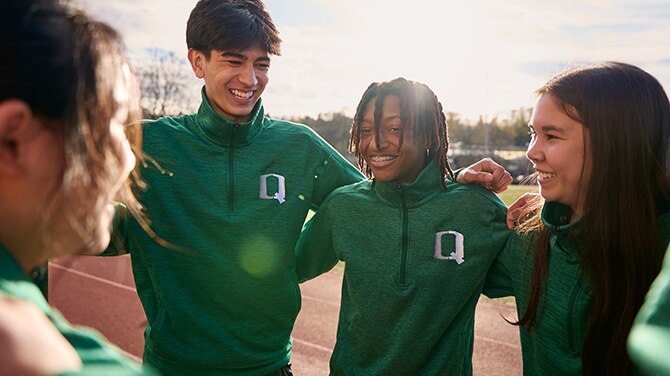Franklin High School - From left: Adi F., Simone L., and Mia W.