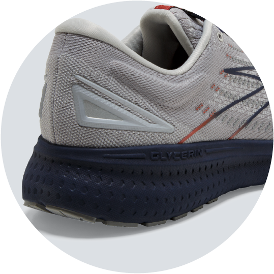 Chaussures BROOKS Glycerin 19 HOMME Black Blue Orange