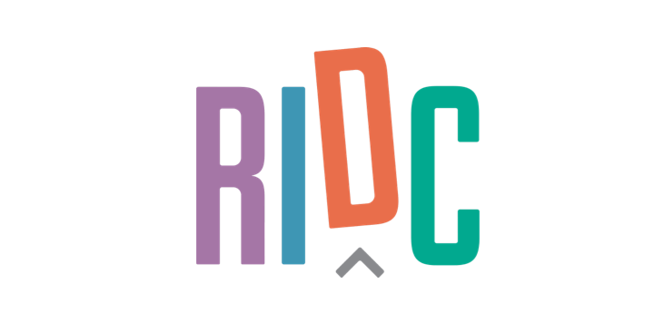 Lettres RIDC colorées