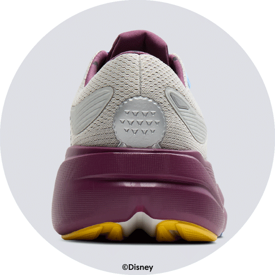 Heel of shoe