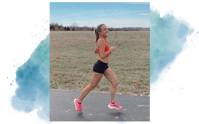 Alexa Yatauro running