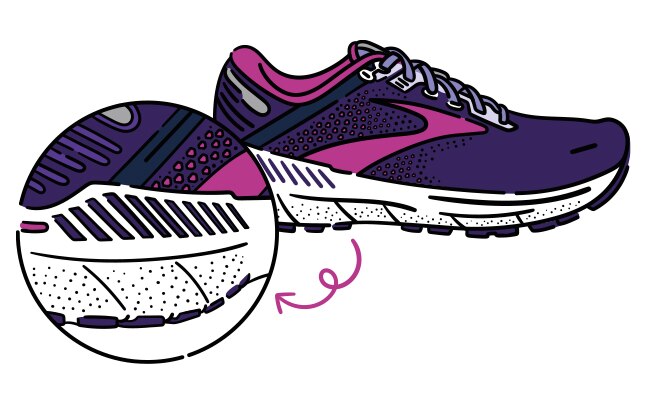 Plush cushioning for all distances 