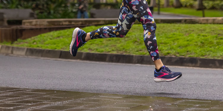 Running in wet