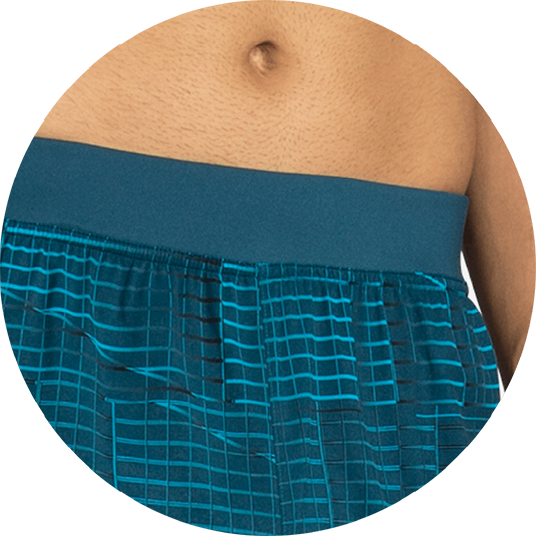 lightweight flat waistband