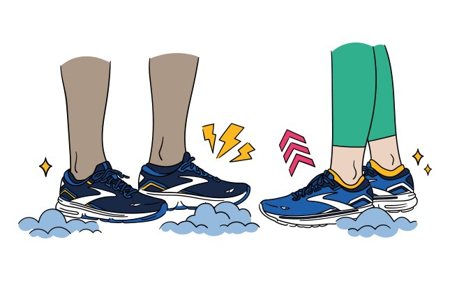 Everyday footwear that goes the distance