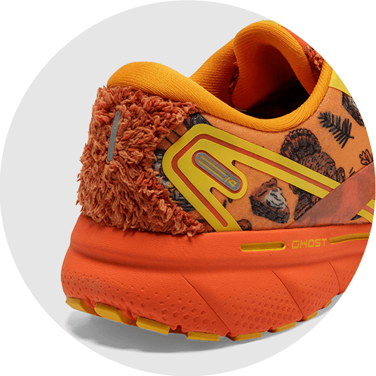 brooks ghost orange