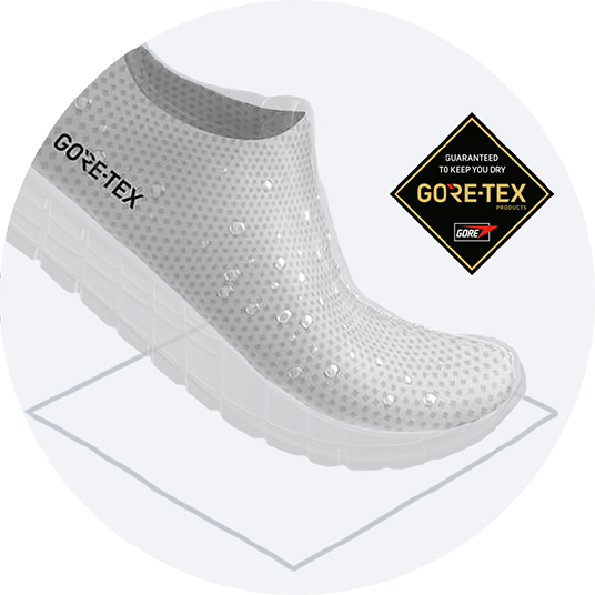 waterproof upper