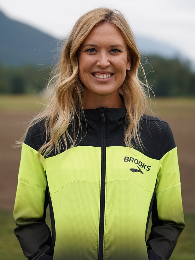 Athletic trainer for the Brooks Beasts, Sarah Bair