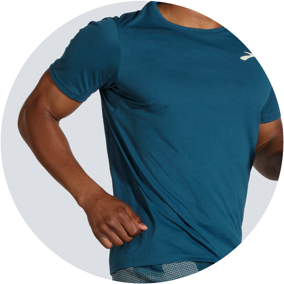 Sweat-wicking, quick-drying