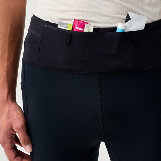 Built-in run belt