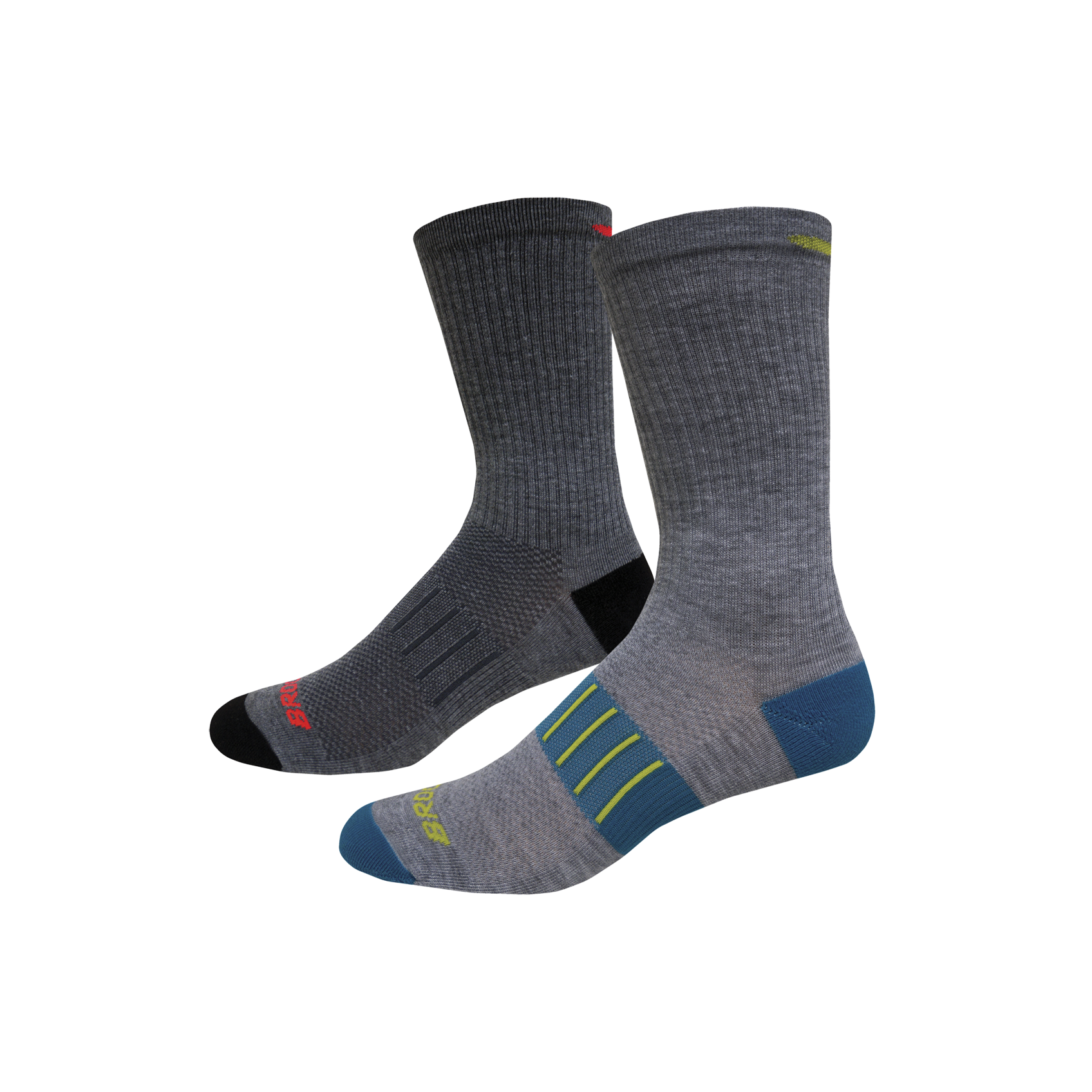 Ghost Midweight Crew 2Pack Socks Brooks Running