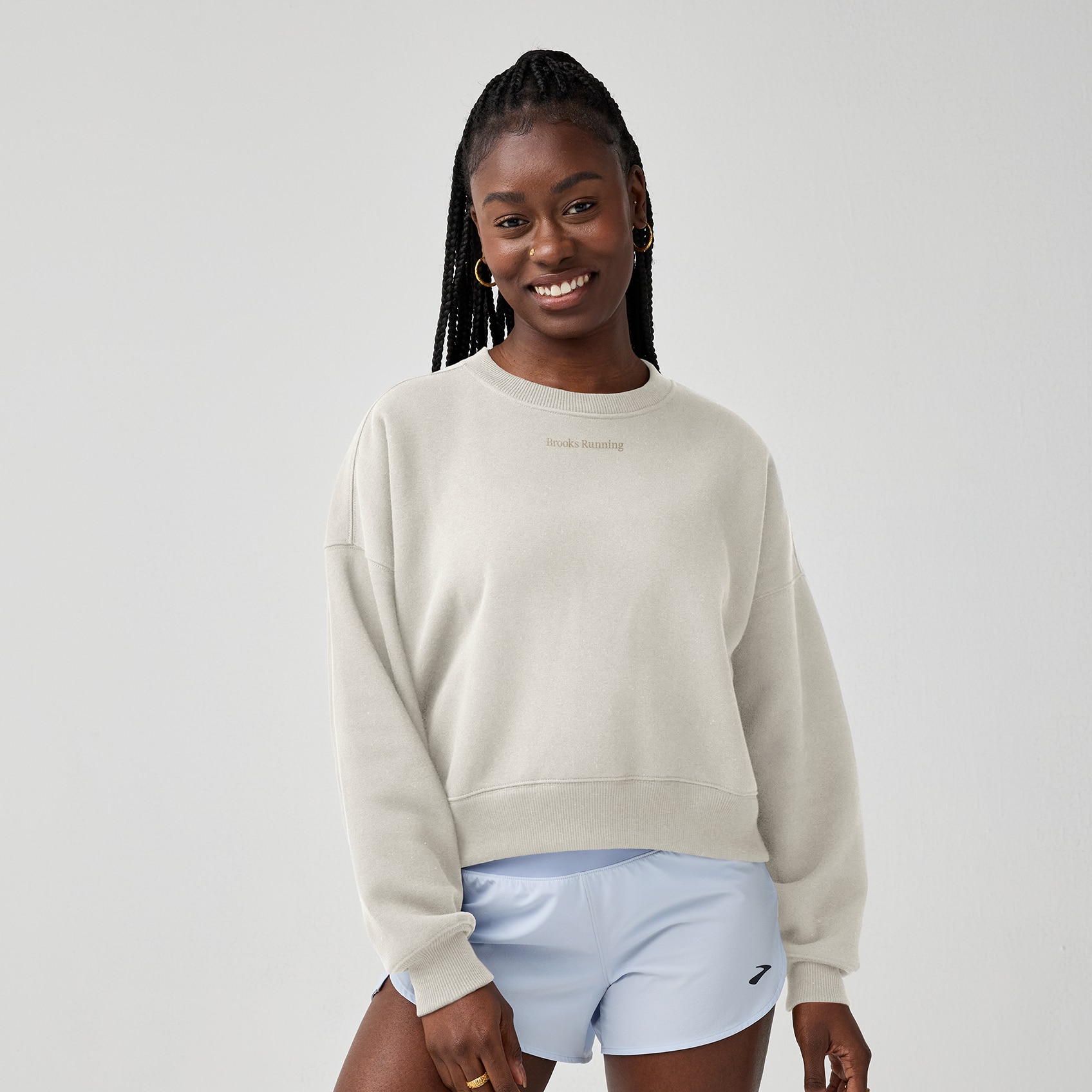 Women's Movement Cropped Sweatshirt | Brooks Running