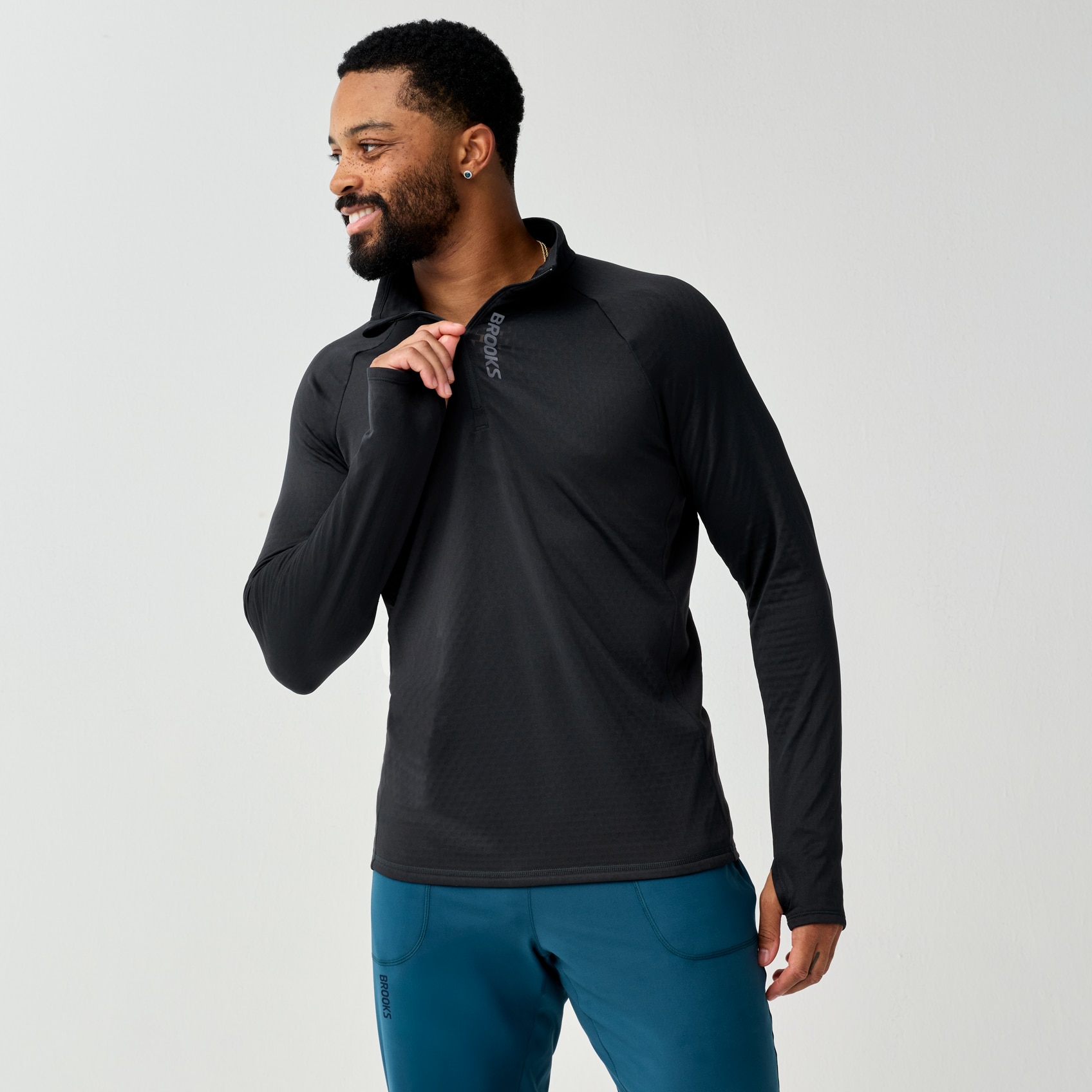 ウェア  Running Men's Momentum Thermal 1/2-Zip | Brooks Running