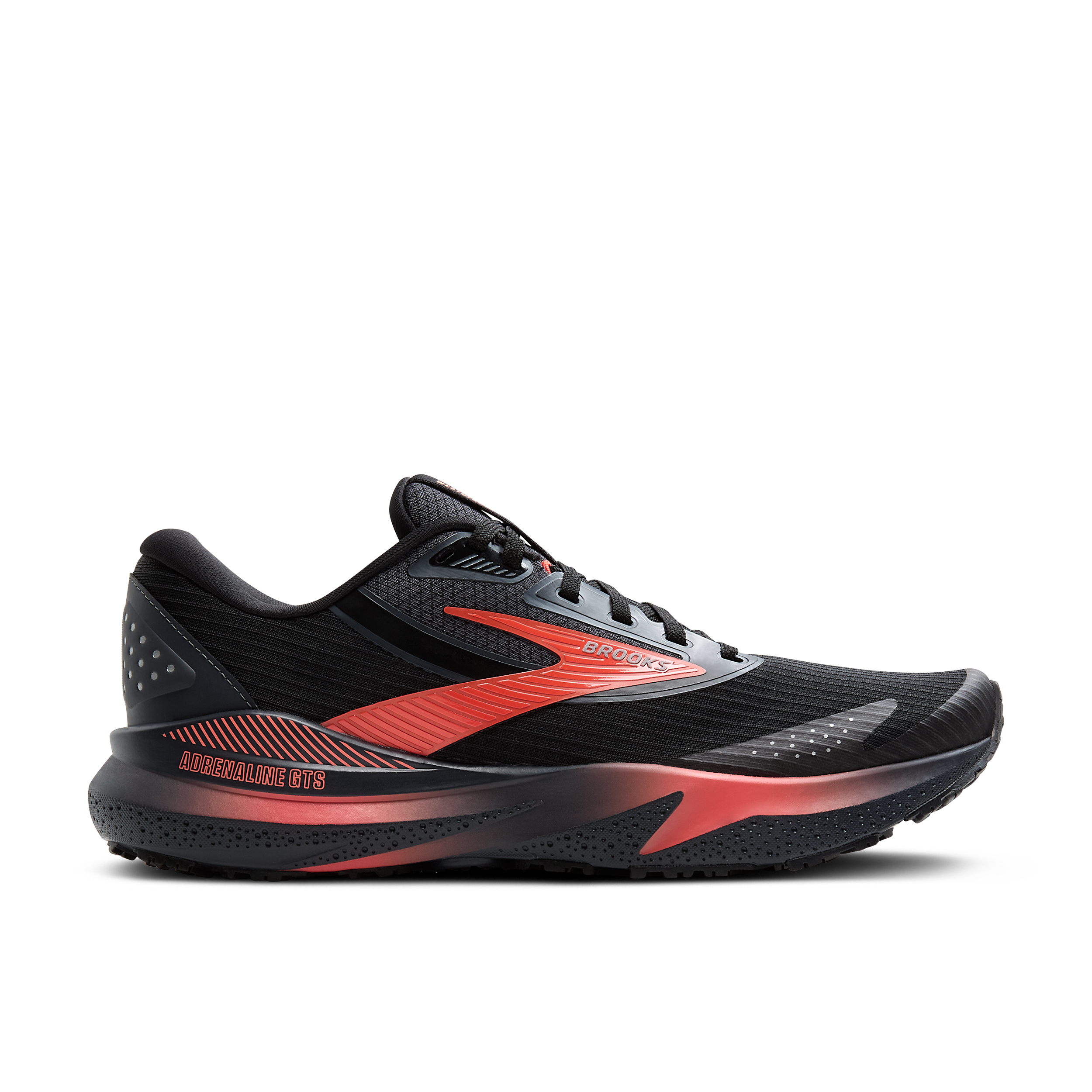 (取寄) ブルックス レディース アドレナリン GTS 24 Brooks women Brooks Adrenaline GTS 24 Weatherized Black/Ebony/Hot Coral Women's Adrenaline GTS 24 Weatherized | Running Shoes | Brooks Running