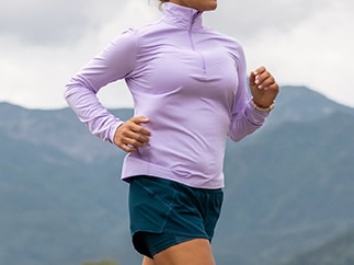 Woman wearing Brooks Running clothing