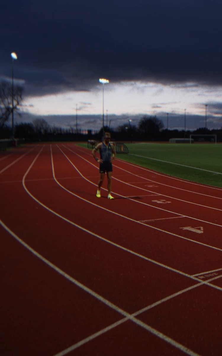 Josh Kerr running