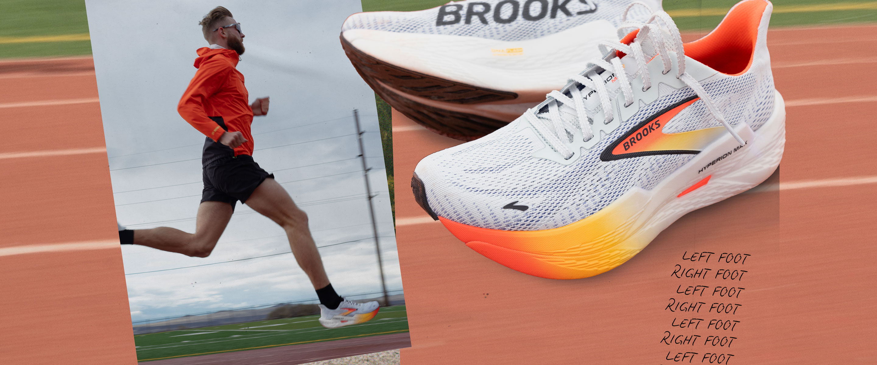 Close up shot of runners smiling