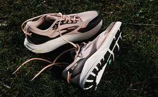 Lifestyle shot of the Brooks Divide running shoe