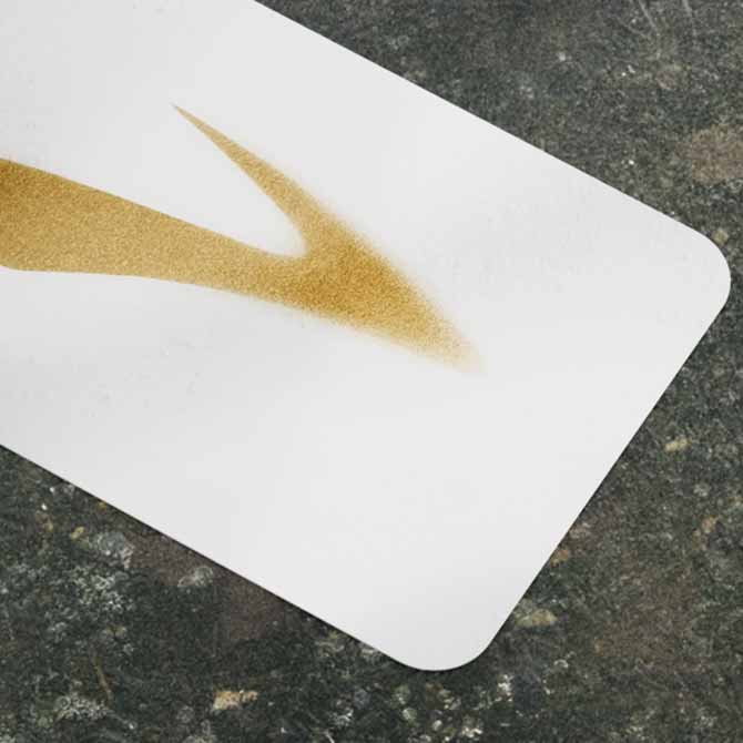 A Brooks gift card on a surface