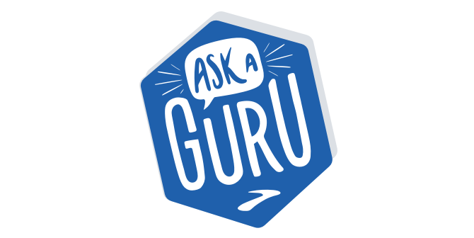 Ask a guru banner