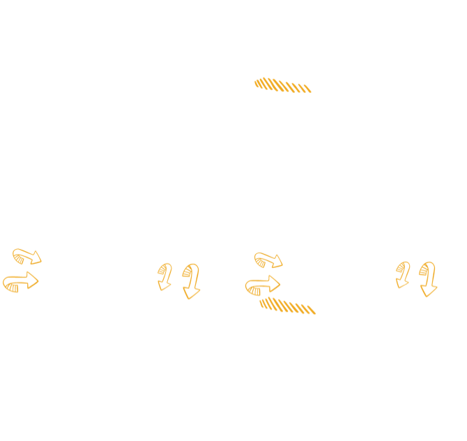 An illustration of the Glycerin line: neutral and support with a classic upper or a Stealthfit Upper
