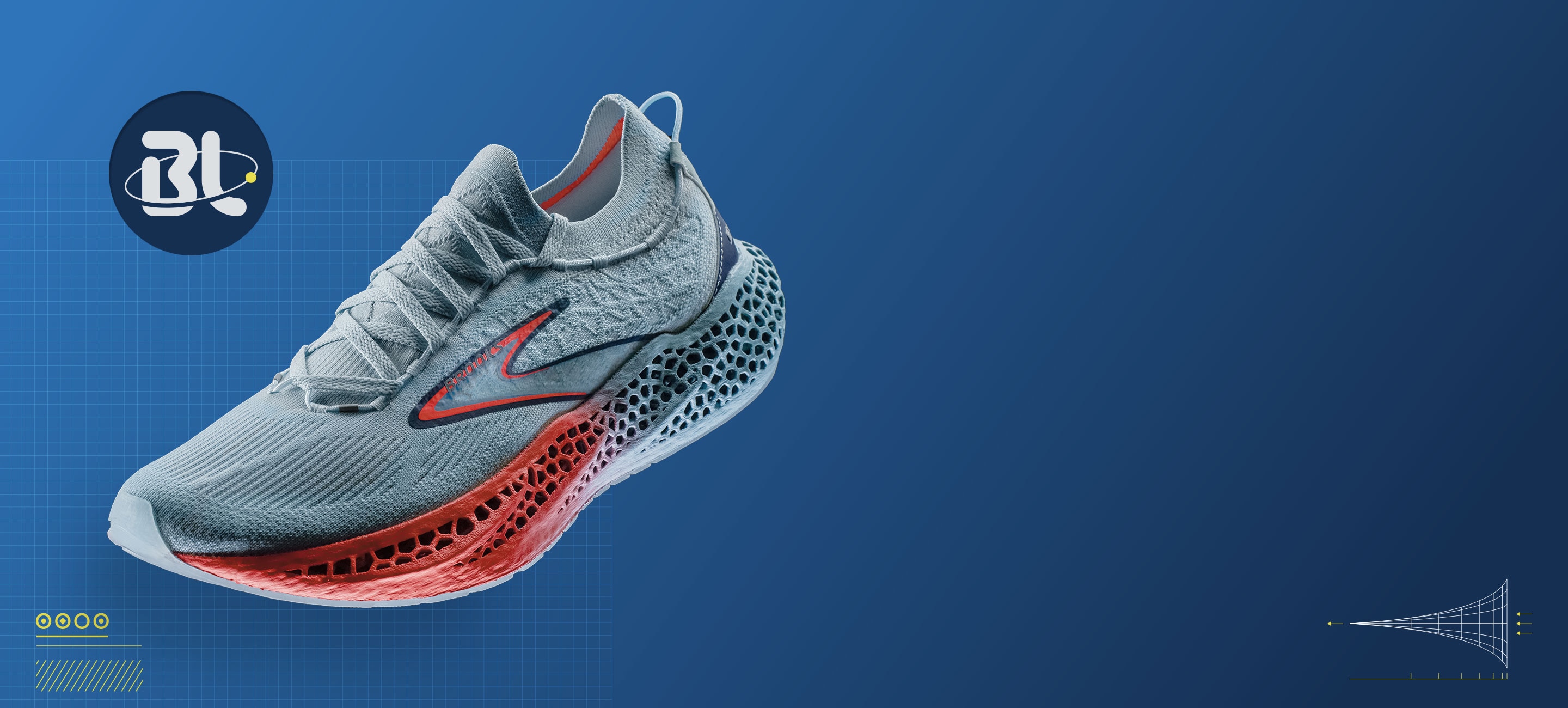BlueLine Lab: New Running-Shoe Technology